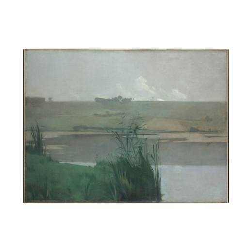 Arques-la-Bataille on 12 × 16 matte canvas, front.