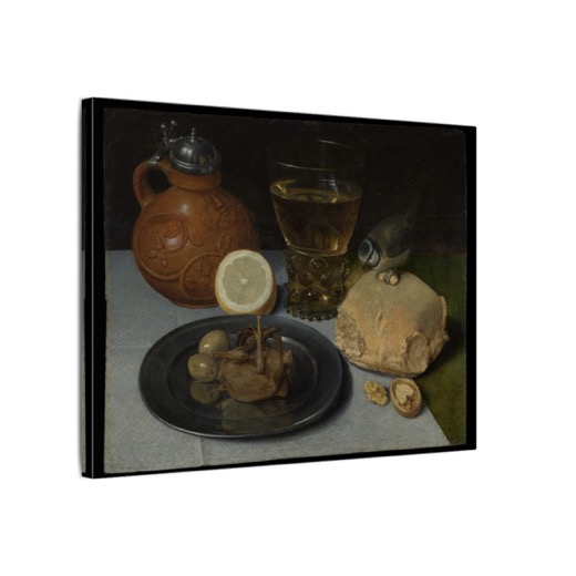 Still Life on 16 × 12 matte canvas, side.