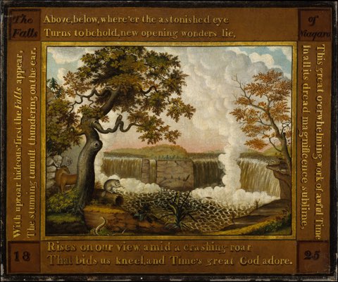 The Falls of Niagara by Edward Hicks.