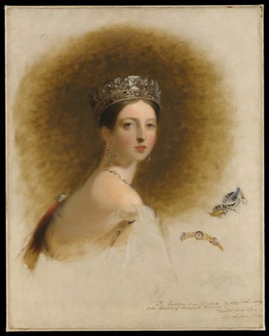 Queen Victoria by Thomas Sully.