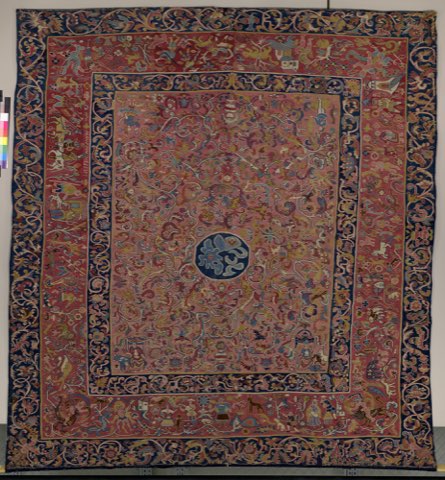 Tapestry with figurative scenes by Unknown maker.