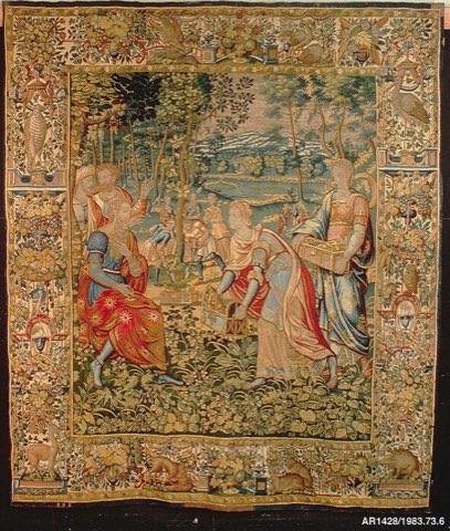 Jacob Burying Idols Under an Oak Tree from The Story of Jacob series by Unknown maker.