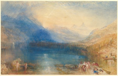 The Lake of Zug by Joseph Mallord William Turner.