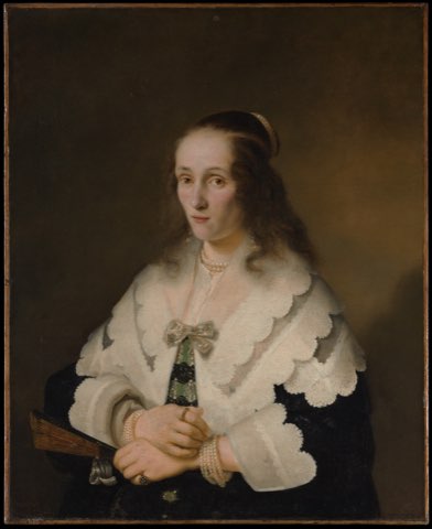 Portrait of a Woman by Ferdinand Bol.