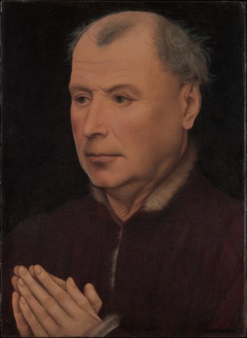 Man in Prayer by Rogier van der Weyden.