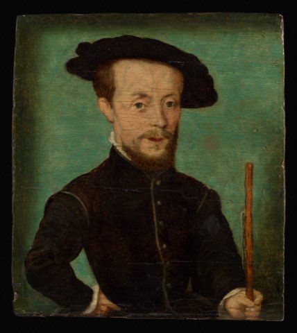 Portrait of a Man by Corneille de Lyon.