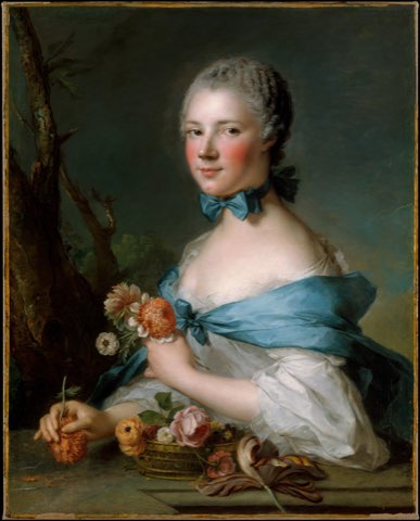 Portrait of a Woman by Jean Marc Nattier.