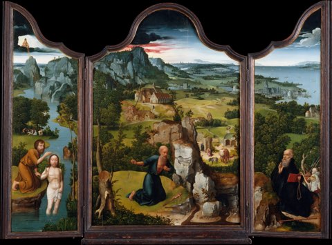 The Penitence of Saint Jerome by Joachim Patinir.
