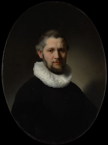 Portrait of a Man by Rembrandt (Rembrandt van Rijn).