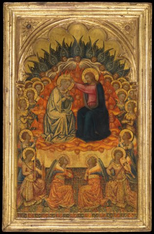The Coronation of the Virgin by Niccolò di Buonaccorso.
