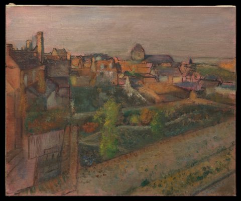 View of Saint-Valéry-sur-Somme by Edgar Degas.