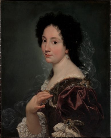 Portrait of a Woman by Giovanni Battista Gaulli (Il Baciccio).