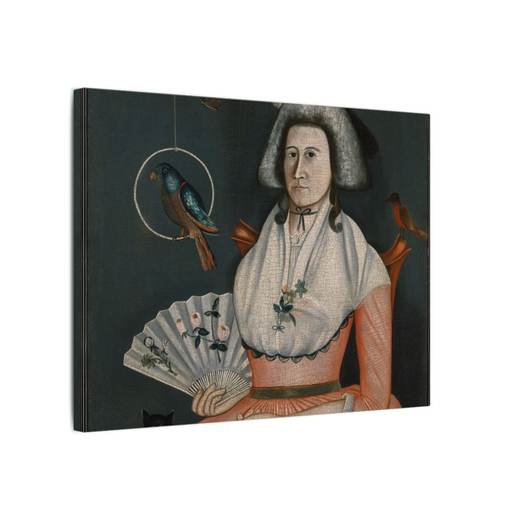 Molly Wales Fobes on 16 × 12 matte canvas, side.
