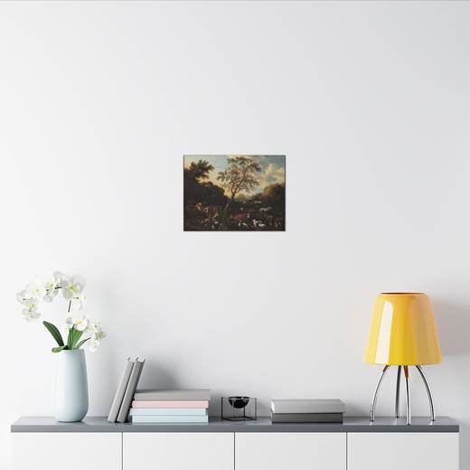 The Ark on 16 × 12 matte canvas, context 2.