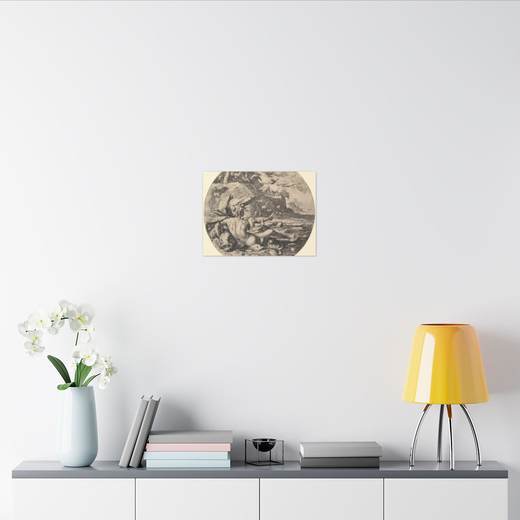 The Fifth Day (Dies V): The Creation of the Kingdom of Animals, from "The Creation of the World" on 16 × 12 matte canvas, context 2.