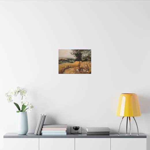 The Harvesters on 16 × 12 matte canvas, context 2.