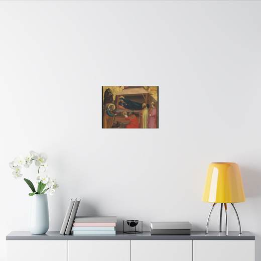 The Adoration of the Magi on 16 × 12 matte canvas, context 2.