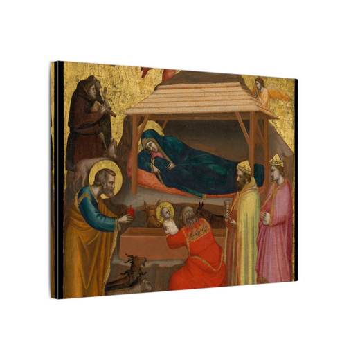 The Adoration of the Magi on 16 × 12 matte canvas, side.