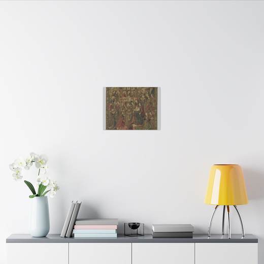 Emperor Vespasian Cured by Veronica's Veil on 16 × 12 matte canvas, context 2.