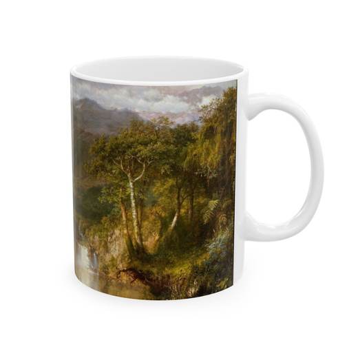 Heart of the Andes on Ceramic mug, 11 oz or 15 oz, right.