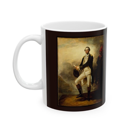George Washington and William Lee (George Washington) on Ceramic mug, 11 oz or 15 oz, left.