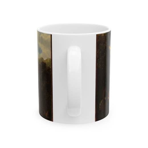 The Ark on Ceramic mug, 11 oz or 15 oz, back.