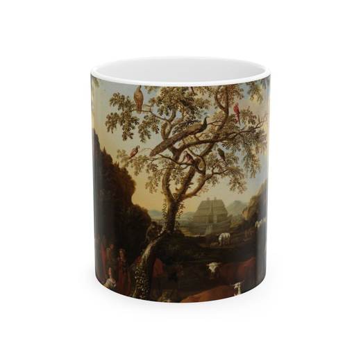 The Ark on Ceramic mug, 11 oz or 15 oz, front.
