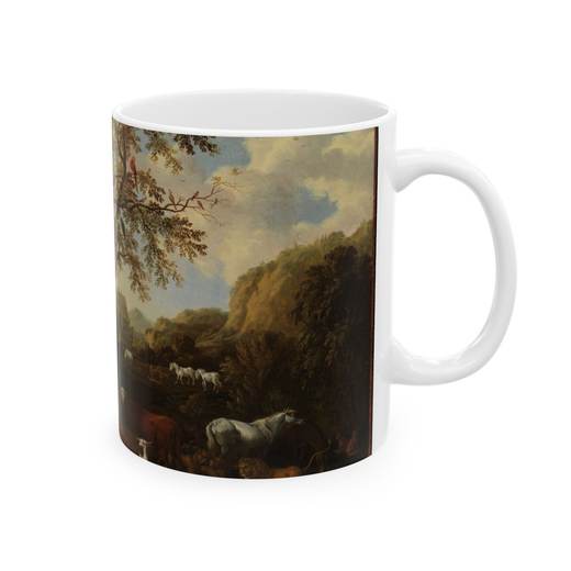 The Ark on Ceramic mug, 11 oz or 15 oz, right.