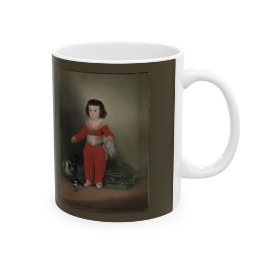 Manuel Osorio Manrique de Zuñiga (1784–1792) on Ceramic mug, 11 oz or 15 oz, right.