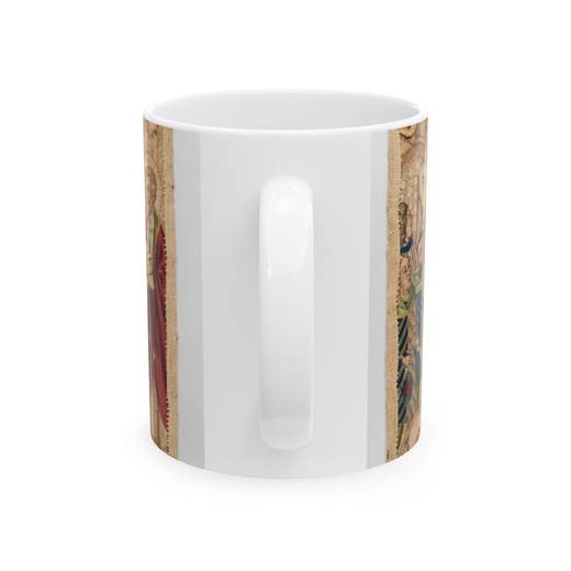 The Adoration of the Magi on Ceramic mug, 11 oz or 15 oz, back.
