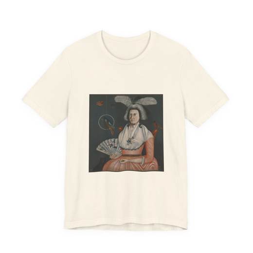 Molly Wales Fobes on Bella + Canvas 3001 T-shirt · Natural, front 2.