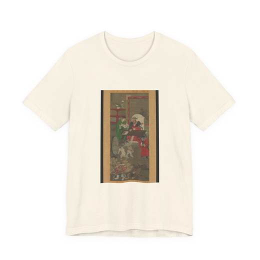 Ten Kings of Hell on Bella + Canvas 3001 T-shirt · Natural, front 2.