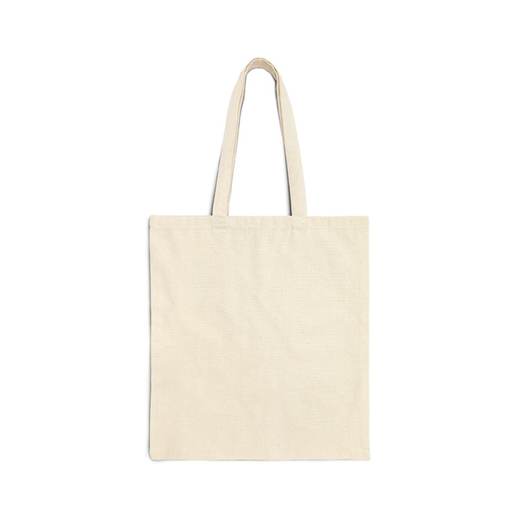 The Adoration of the Magi on Natural cotton canvas tote bag, back.