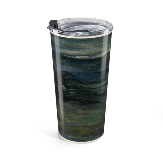 The Strange Thing Little Kiosai Saw in the River on 20 oz insulated tumbler, right.