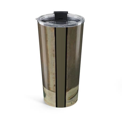 Still Life with Apples and Pitcher on 20 oz stainless steel tumbler, back.