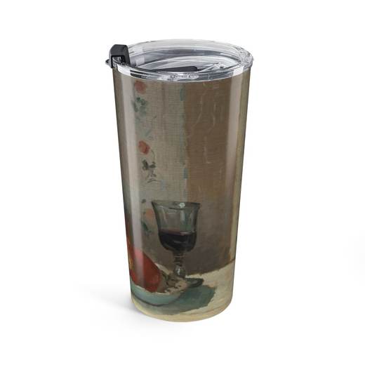 Still Life with Apples and Pitcher on 20 oz stainless steel tumbler, right.