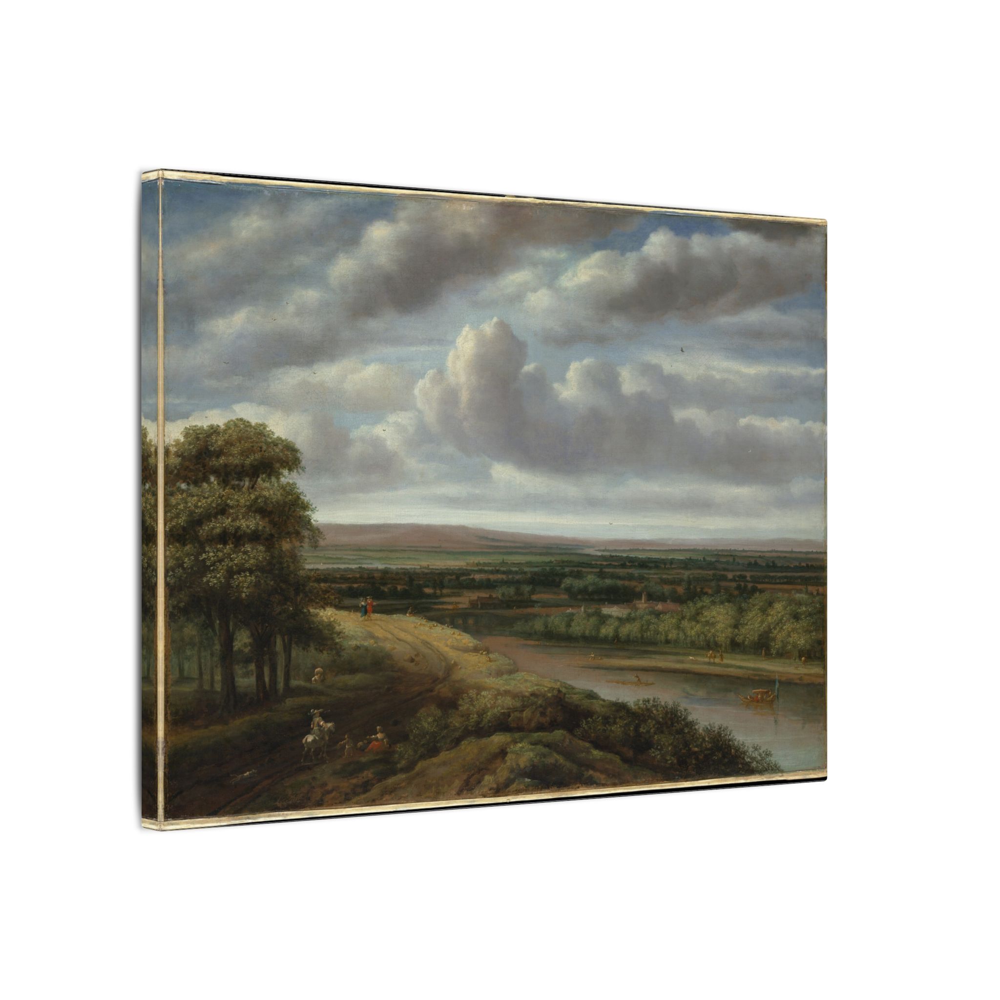 An Extensive Wooded Landscape · Matte Canvas - Image 2
