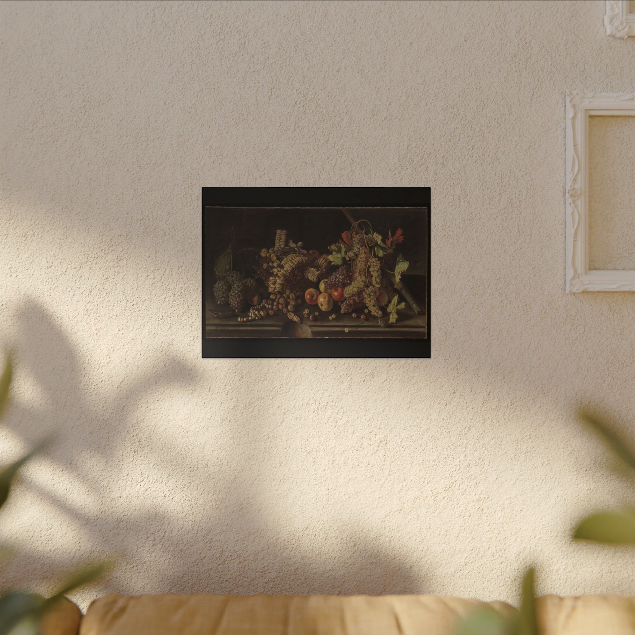 Still Life of Fruit and Nuts by Giuseppe Ruoppolo · Matte Canvas - Image 3