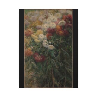 Chrysanthemums at Petit-Gennevilliers by Gustave Caillebotte · Matte Canvas