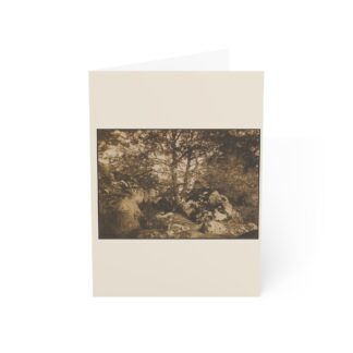 [Oak Tree and Rocks, Forest of Fontainebleau] · Blank Card Pack