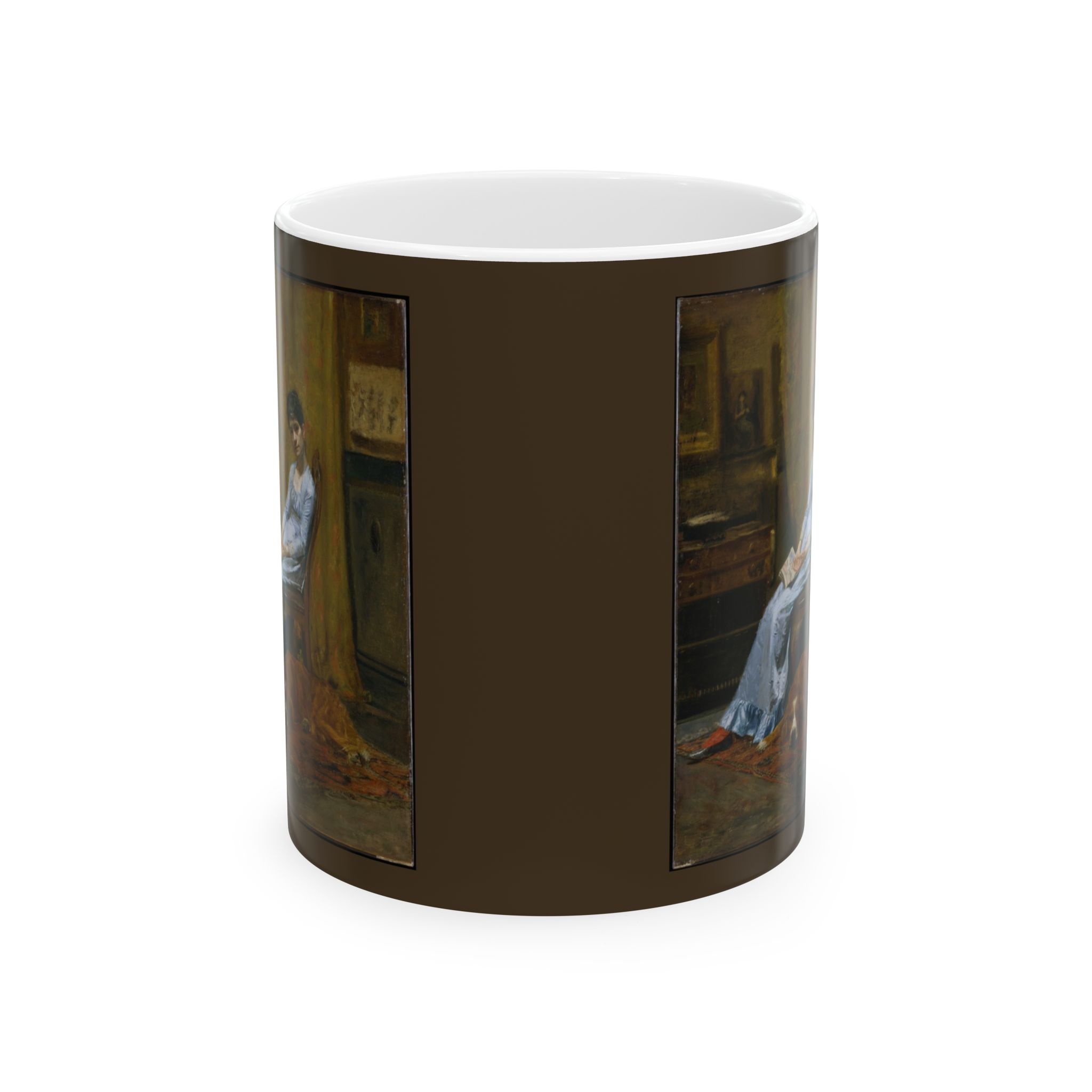 The Artist's Wife and His Setter Dog · Mug