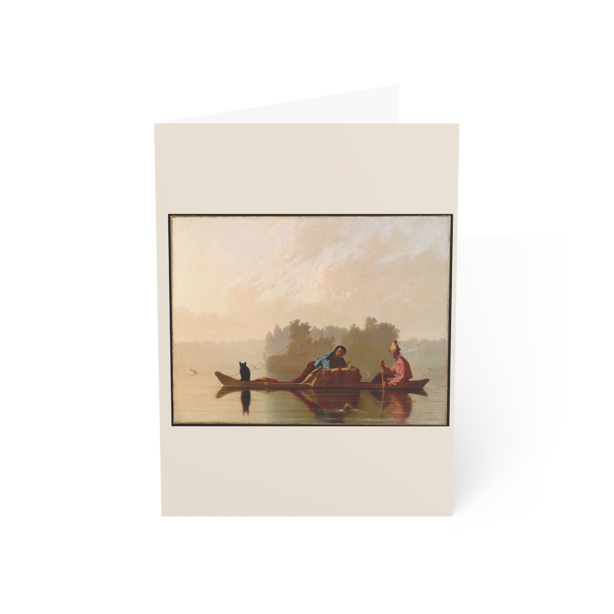 Fur Traders Descending the Missouri · Blank Card Pack