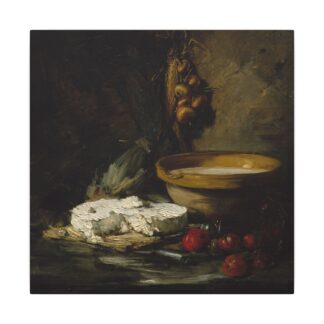 Still Life with Cheese · Matte Canvas