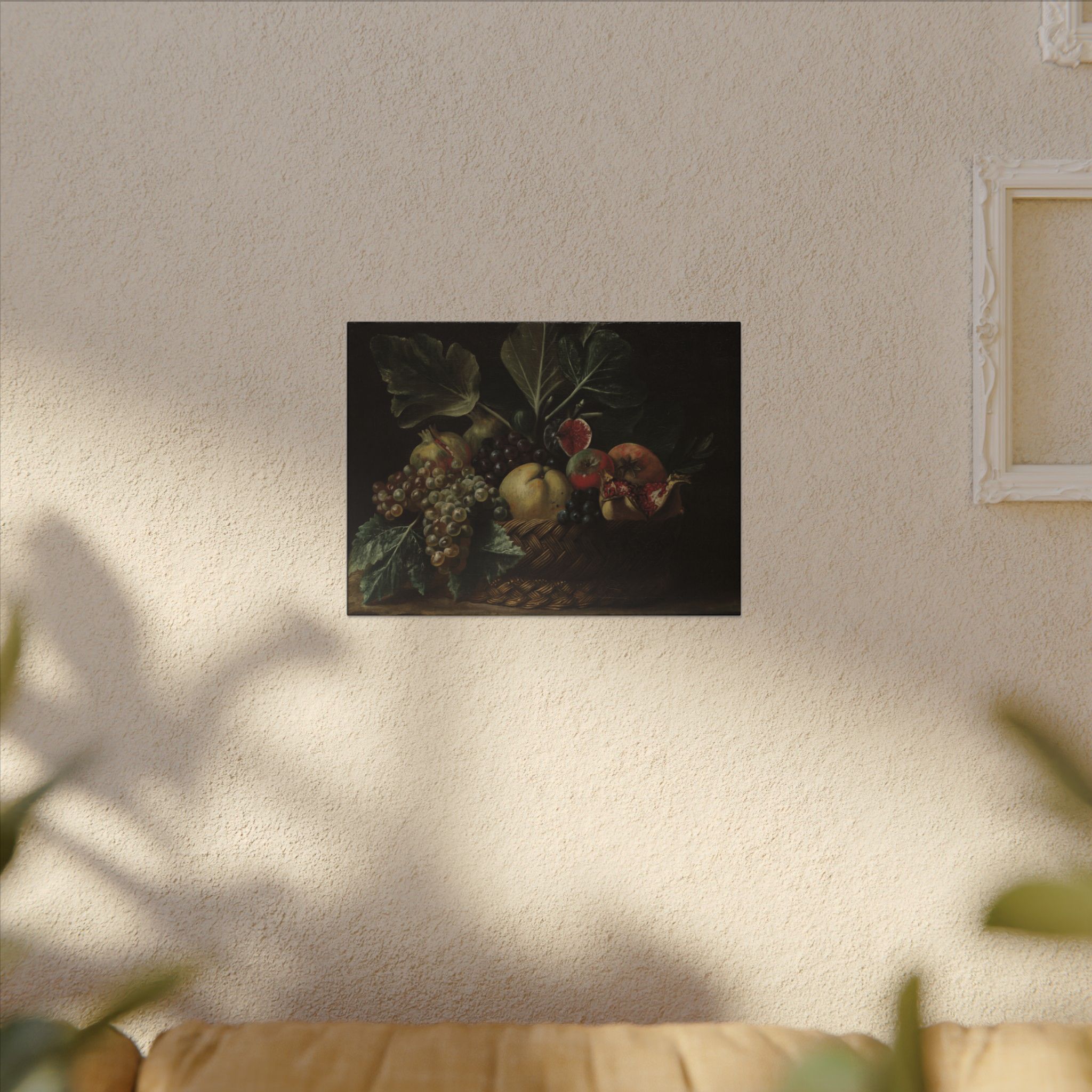 Basket of Fruit · Matte Canvas - Image 3