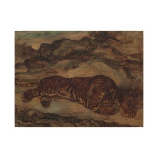 Tiger in Repose · Matte Canvas