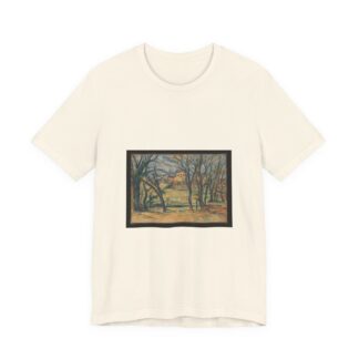 Trees and Houses Near the Jas de Bouffan · Natural T-Shirt