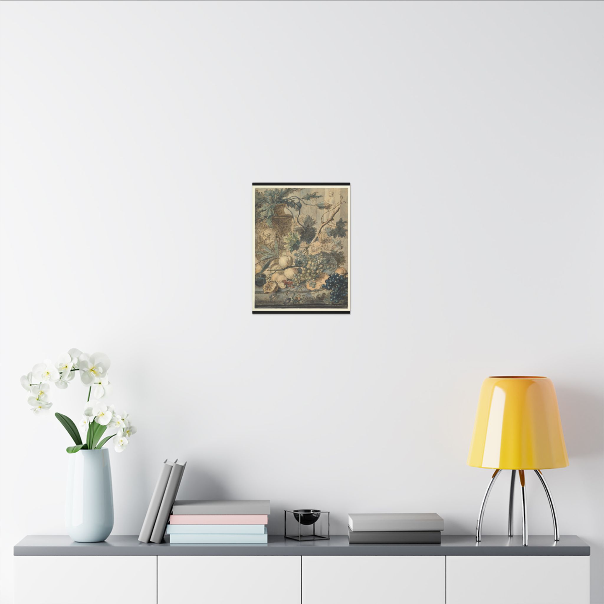 Still Life with Fruit by Jan van Huysum · Matte Canvas - Image 4