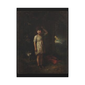A Boy with a Cat—Morning by Thomas Gainsborough · Matte Canvas