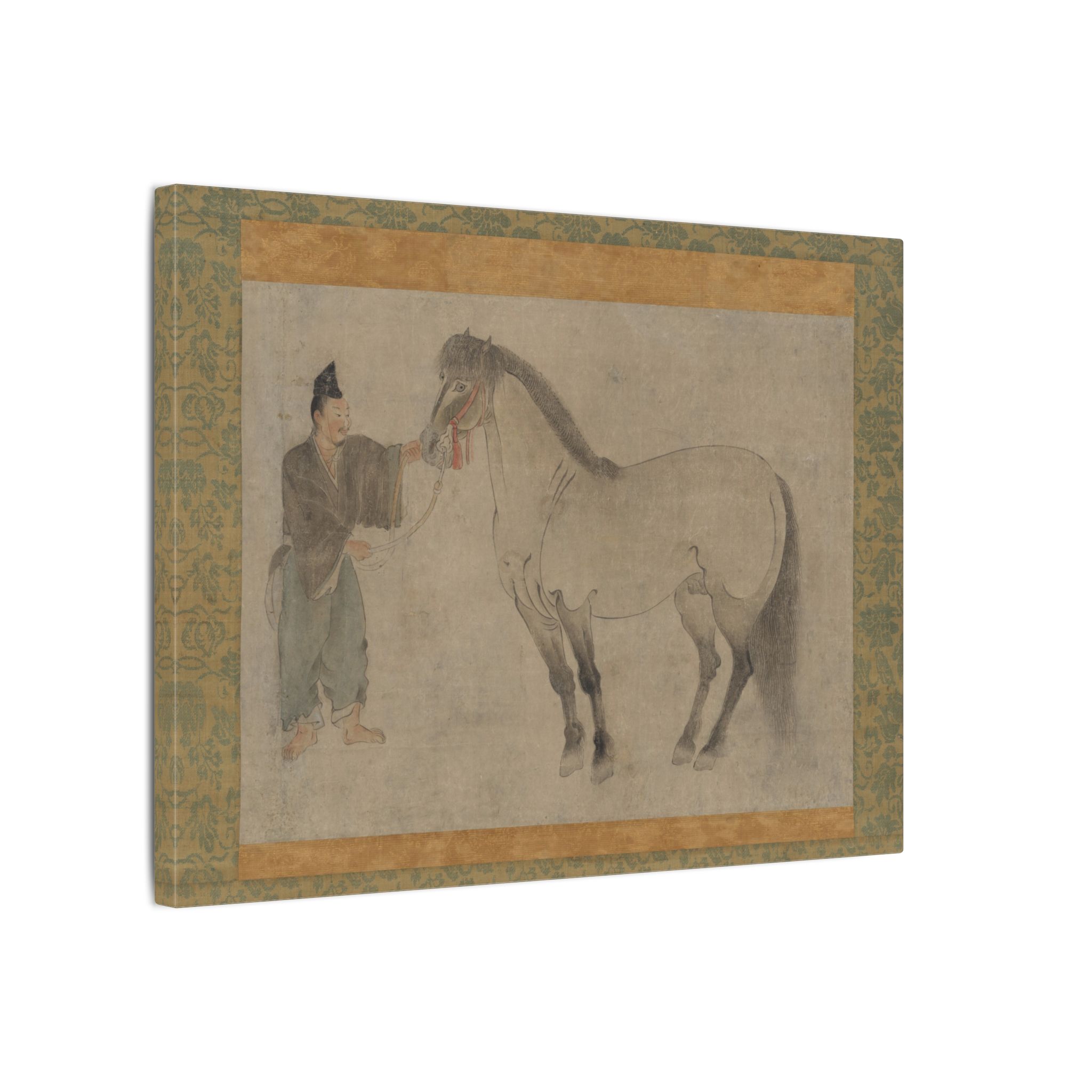 Horse and Groom · Matte Canvas - Image 2