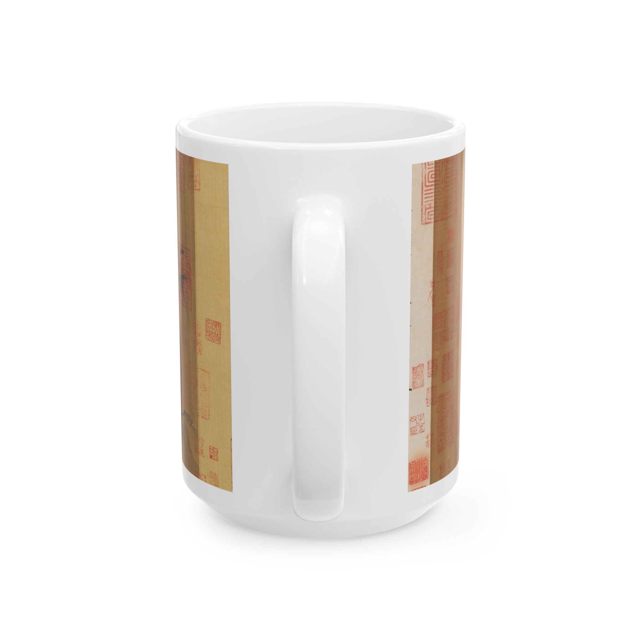 Finches and bamboo · Mug - Image 6